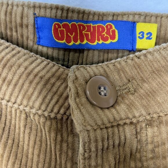Empyre Men's Skate Corduroy Cargo Pants Size 32 Tan Brown - Picture 2 of 16
